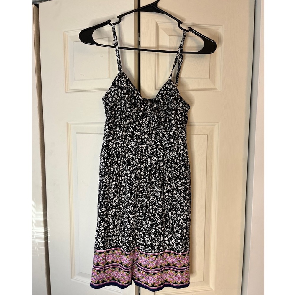 Lily Rose Floral Keyhole Cutout Dress